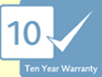 10 year warranty